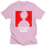 Mob Psycho 100 Shigeo Kageyama t-shirt manches courtes 100% coton décontracté mode cosplay