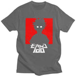 Mob Psycho 100 Shigeo Kageyama t-shirt manches courtes 100% coton décontracté mode cosplay