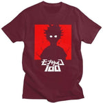 Mob Psycho 100 Shigeo Kageyama t-shirt manches courtes 100% coton décontracté mode cosplay