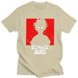 Mob Psycho 100 Shigeo Kageyama t-shirt manches courtes 100% coton décontracté mode cosplay