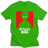 Mob Psycho 100 Shigeo Kageyama t-shirt manches courtes 100% coton décontracté mode cosplay