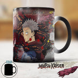Mug Tasse de Café Jujutsu Kaisen 350ml sensible à la chaleur créative couleur changeante en céramique thé lait tasse à café amis cadeau tasses