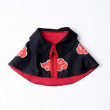 Naruto Akatsuki Chat Manteau Pour Animaux De Compagnie Chien Cap Tops De Loisirs Ours en peluche Petit Chien COS Costume Ninja Robe Cape
