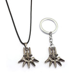 NieR Automata YoRHa Logo métal pendentif corde chaîne ras du cou colliers femmes hommes charme cadeaux jeu bijoux