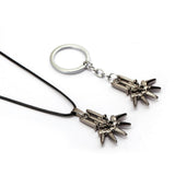 NieR Automata YoRHa Logo métal pendentif corde chaîne ras du cou colliers femmes hommes charme cadeaux jeu bijoux