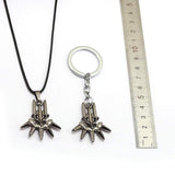 NieR Automata YoRHa Logo métal pendentif corde chaîne ras du cou colliers femmes hommes charme cadeaux jeu bijoux