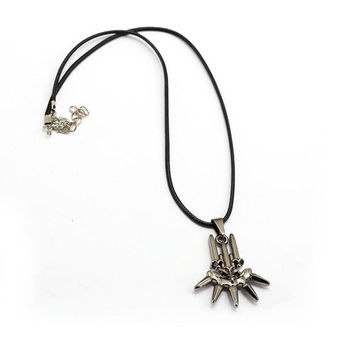 NieR Automata YoRHa Logo métal pendentif corde chaîne ras du cou colliers femmes hommes charme cadeaux jeu bijoux
