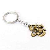 ONE PIECE porte-clés voiture téléphone breloque pour sac porte-clés Luffy Zoro Sanji Nami clé porte-anneau Chaveiro pendentif bijoux