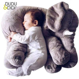 Peluche éléphant oreiller pour bébé 40 cm aide endormissement
