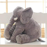 Peluche éléphant oreiller pour bébé 40 cm aide endormissement