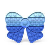 Pop it jouet anti-Stress pour adultes et enfants, bulle de poussée arc-en-ciel, jouets sensoriels