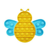 Pop it jouet anti-Stress pour adultes et enfants, bulle de poussée arc-en-ciel, jouets sensoriels