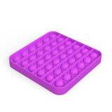 Pop it jouet anti-Stress pour adultes et enfants, bulle de poussée arc-en-ciel, jouets sensoriels