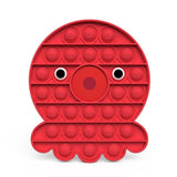 Pop it jouet anti-Stress pour adultes et enfants, bulle de poussée arc-en-ciel, jouets sensoriels