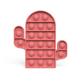 Pop it jouet anti-Stress pour adultes et enfants, bulle de poussée arc-en-ciel, jouets sensoriels