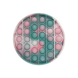 Pop it jouet anti-Stress pour adultes et enfants, bulle de poussée arc-en-ciel, jouets sensoriels