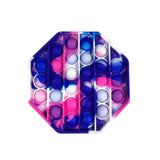 Pop it jouet anti-Stress pour adultes et enfants, bulle de poussée arc-en-ciel, jouets sensoriels