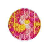 Pop it jouet anti-Stress pour adultes et enfants, bulle de poussée arc-en-ciel, jouets sensoriels