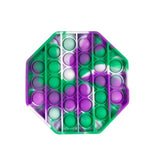 Pop it jouet anti-Stress pour adultes et enfants, bulle de poussée arc-en-ciel, jouets sensoriels