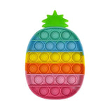 Pop it jouet anti-Stress pour adultes et enfants, bulle de poussée arc-en-ciel, jouets sensoriels