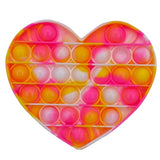Pop it jouets anti-Stress pour adultes et enfants, bulle de poussée arc-en-ciel, jouet sensoriel