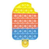 Pop it jouets anti-Stress pour adultes et enfants, bulle de poussée arc-en-ciel, jouet sensoriel