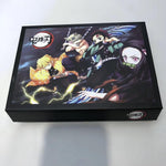 Portes clés katana demon slayer ghost blade, épées et masques des personnages katana, zenitsu, tanjirou, nezuko, tsuyuri, kanao,
