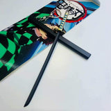 Portes clés katana demon slayer ghost blade, épées et masques des personnages katana, zenitsu, tanjirou, nezuko, tsuyuri, kanao,