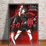 Poster Akame Ga KILL affiche manga goodies décor