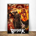 Poster Berserk Poster canvas affiche manga décoration