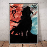 Poster Fullmetal Alchemist affiche manga canvas décoration