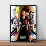 Poster Ho Bleach Kurosaki Ichigo Posters manga affiche canvas décor