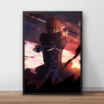 Poster Ho Bleach Kurosaki Ichigo Posters manga affiche canvas décor