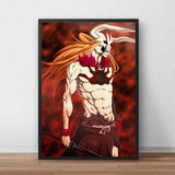 Poster Ho Bleach Kurosaki Ichigo Posters manga affiche canvas décor