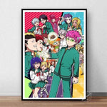Poster Saiki K affiche manga canvas décoration