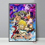 Poster the Seven Deadly Sins affiche manga goodies