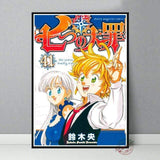 Poster the Seven Deadly Sins affiche manga goodies