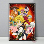 Poster the Seven Deadly Sins affiche manga goodies