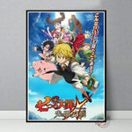 Poster the Seven Deadly Sins affiche manga goodies