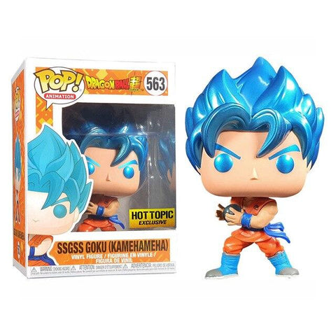 Funko Pop Dragon Ball Goku Blue Kamehameha