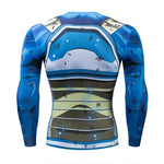 T-Shirt Compression Long</br> Saiyan Amélioré