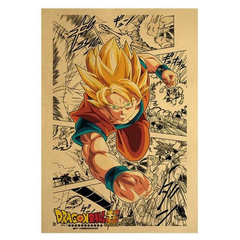 Poster Dragon Ball Z</br> Goku Super Saiyan