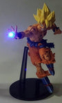 Figurine LED Dragon Ball Goku SSJ1 et Bardock
