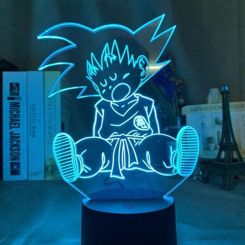 Lampe Led 3D Dragon Ball</br> Goku Petit