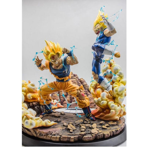 Figurine Collector </br> Vegeta vs Goku