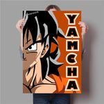 Poster Dragon Ball Z</br> Yamcha (Flat Design)