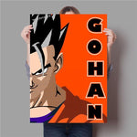 Poster Dragon Ball Z</br> Gohan (Flat Design)