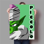 Poster Dragon Ball Z</br> Piccolo (Flat Design)