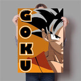 Poster Dragon Ball Z</br> Goku (Flat Design)