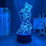 Lampe JoJo Bizarre Adventure Jolyne Cujoh goodies manga lampe led